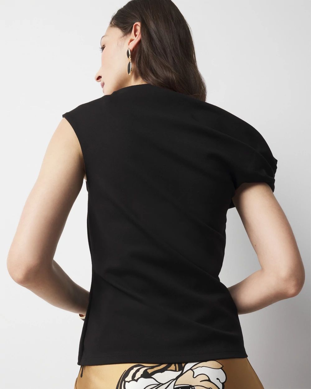 Off-The-Shoulder Twist Top | White House Black Market